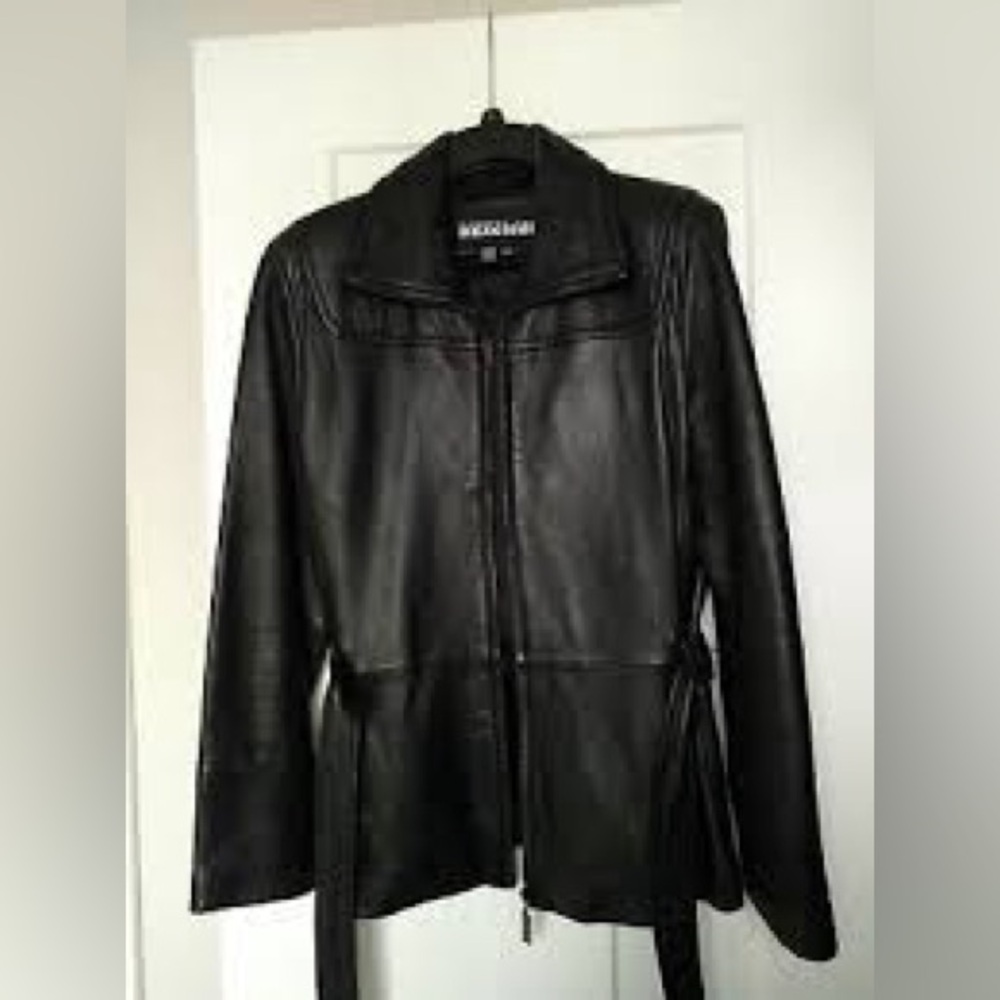 ✨100% Leather ✨VINTAGE✨ Kenneth Coal jacket